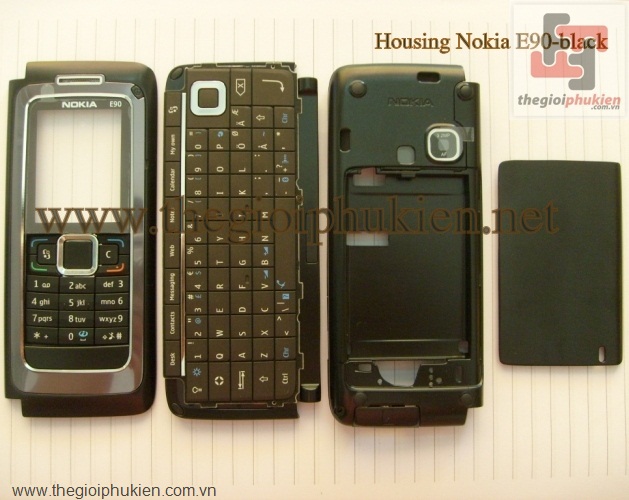 Vỏ Nokia E90 Black